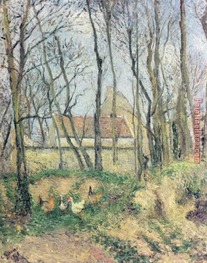 Camille Pissarro The Path Of The Wretched